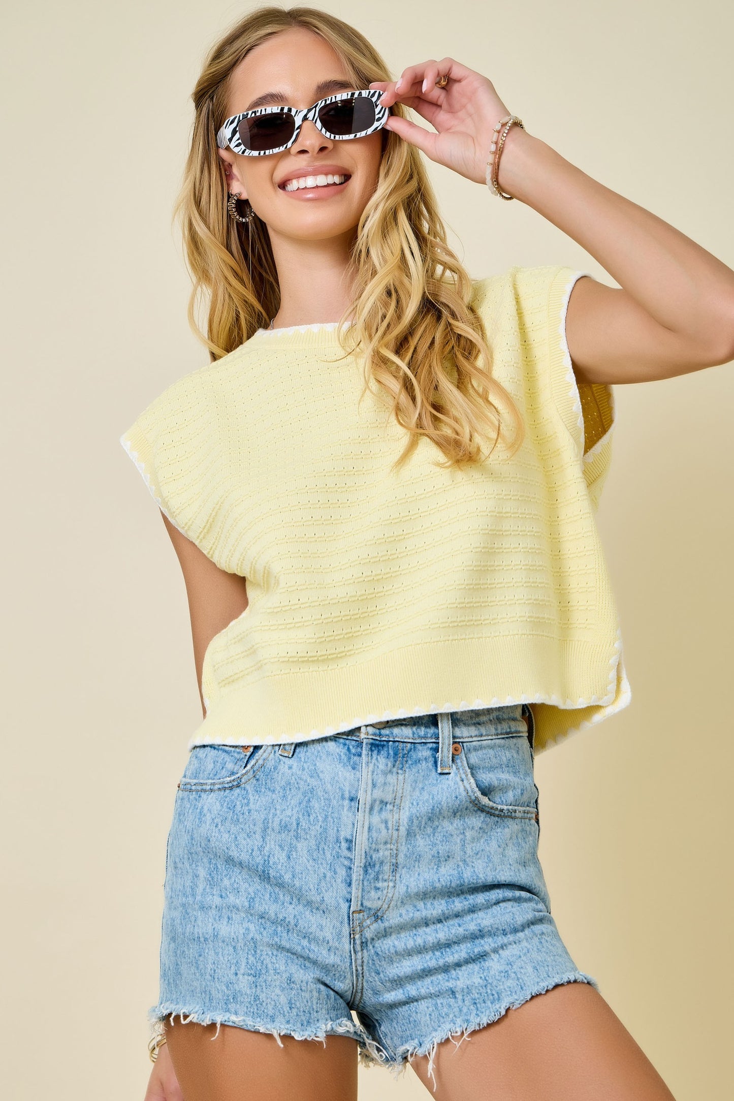 Weekend Sunshine Top