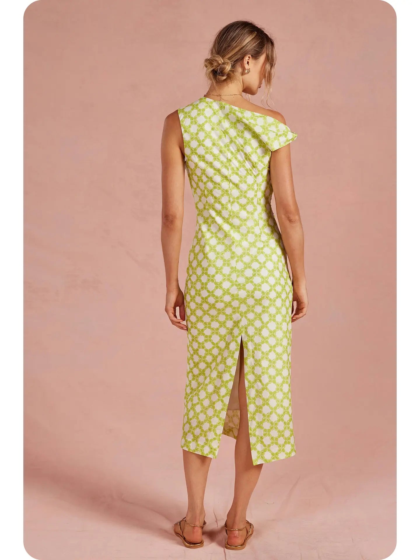 Lime Light Midi Dress