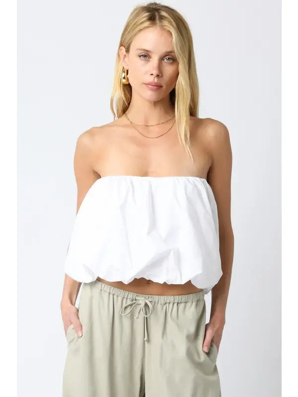 Tara Top White