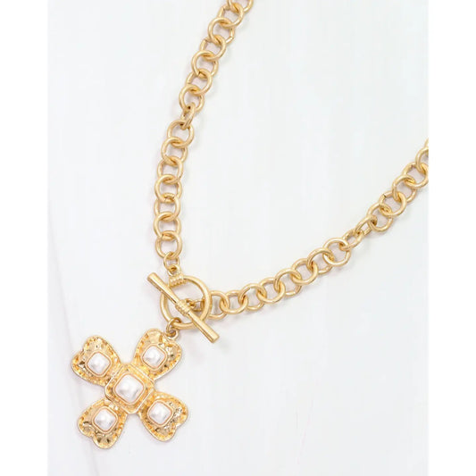 Everly Cross Necklace