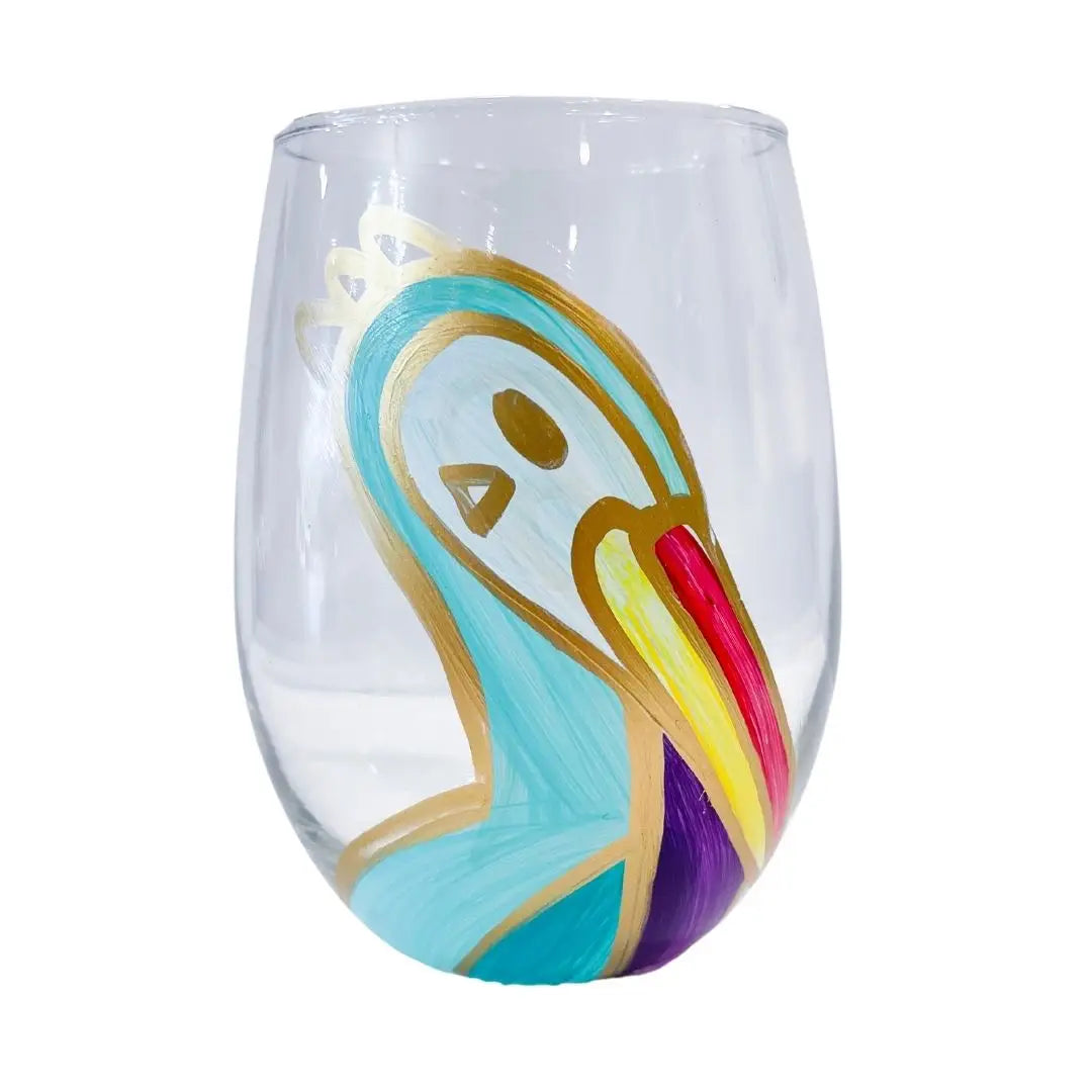 Pelican Wine Glass