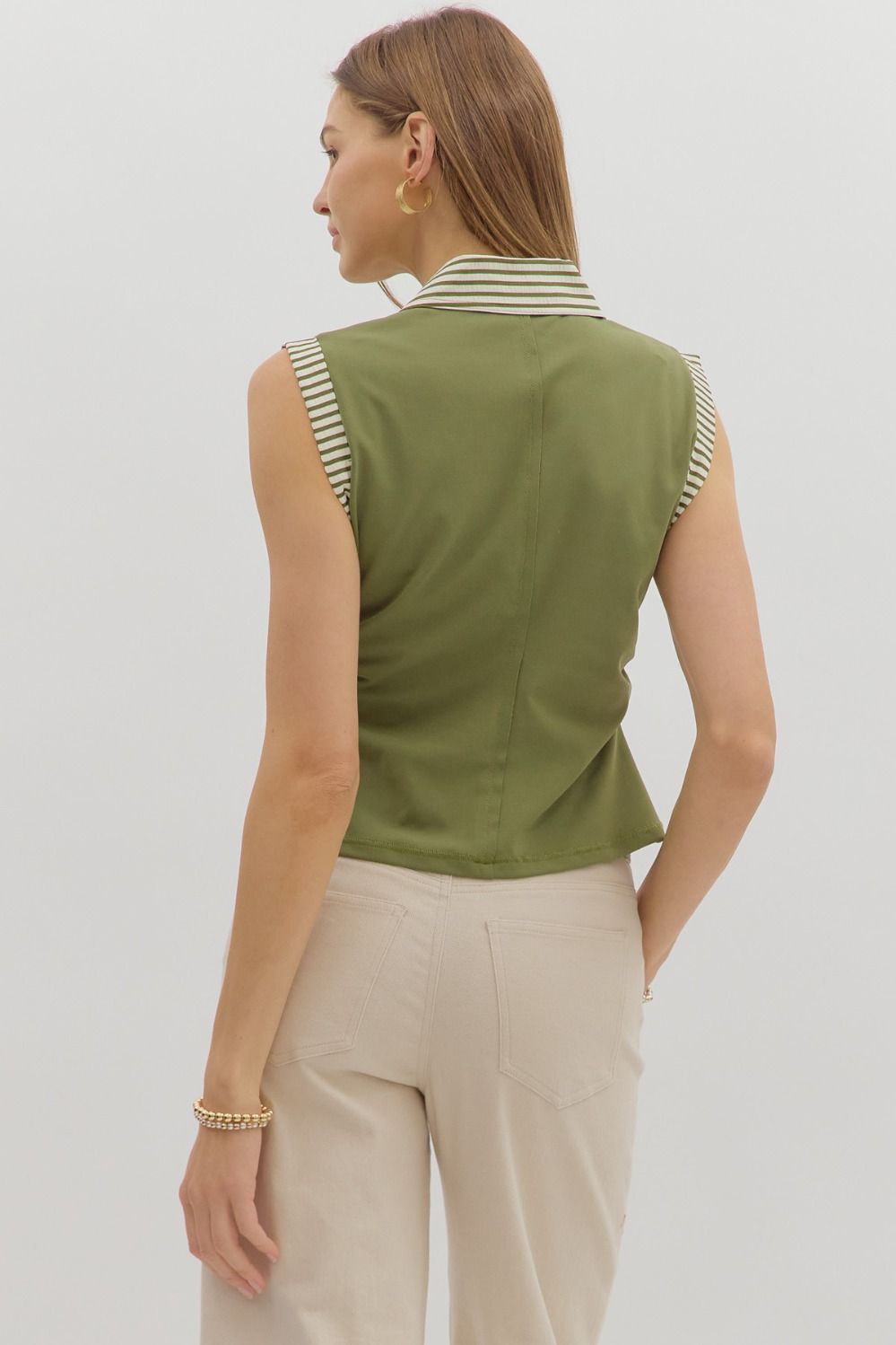 Jess Top- Olive