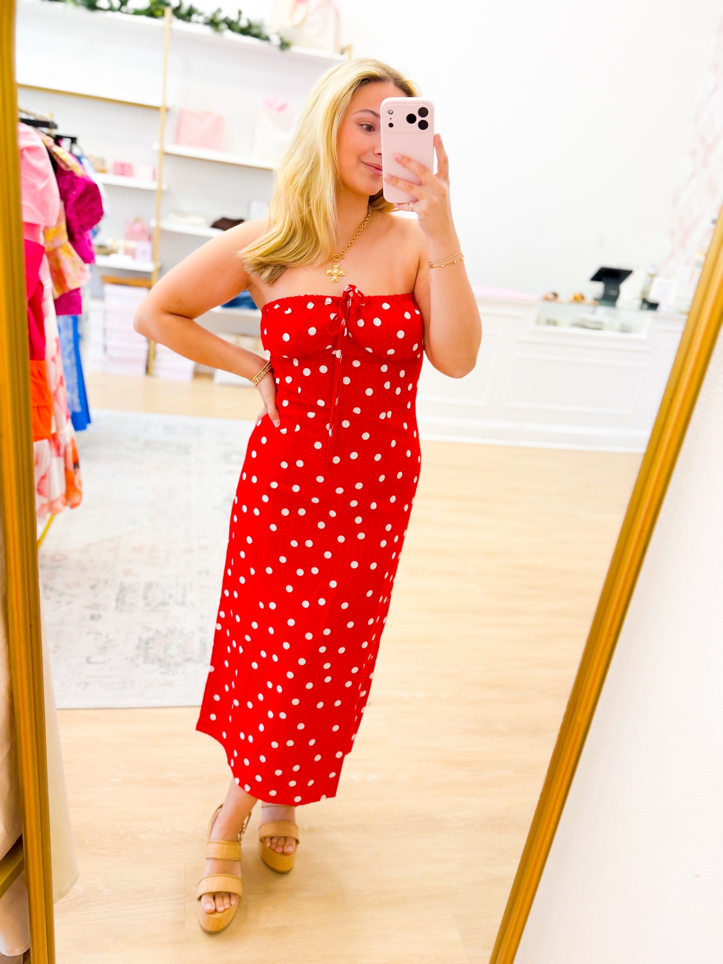 Scarlet Midi Dress