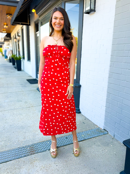 Scarlet Midi Dress