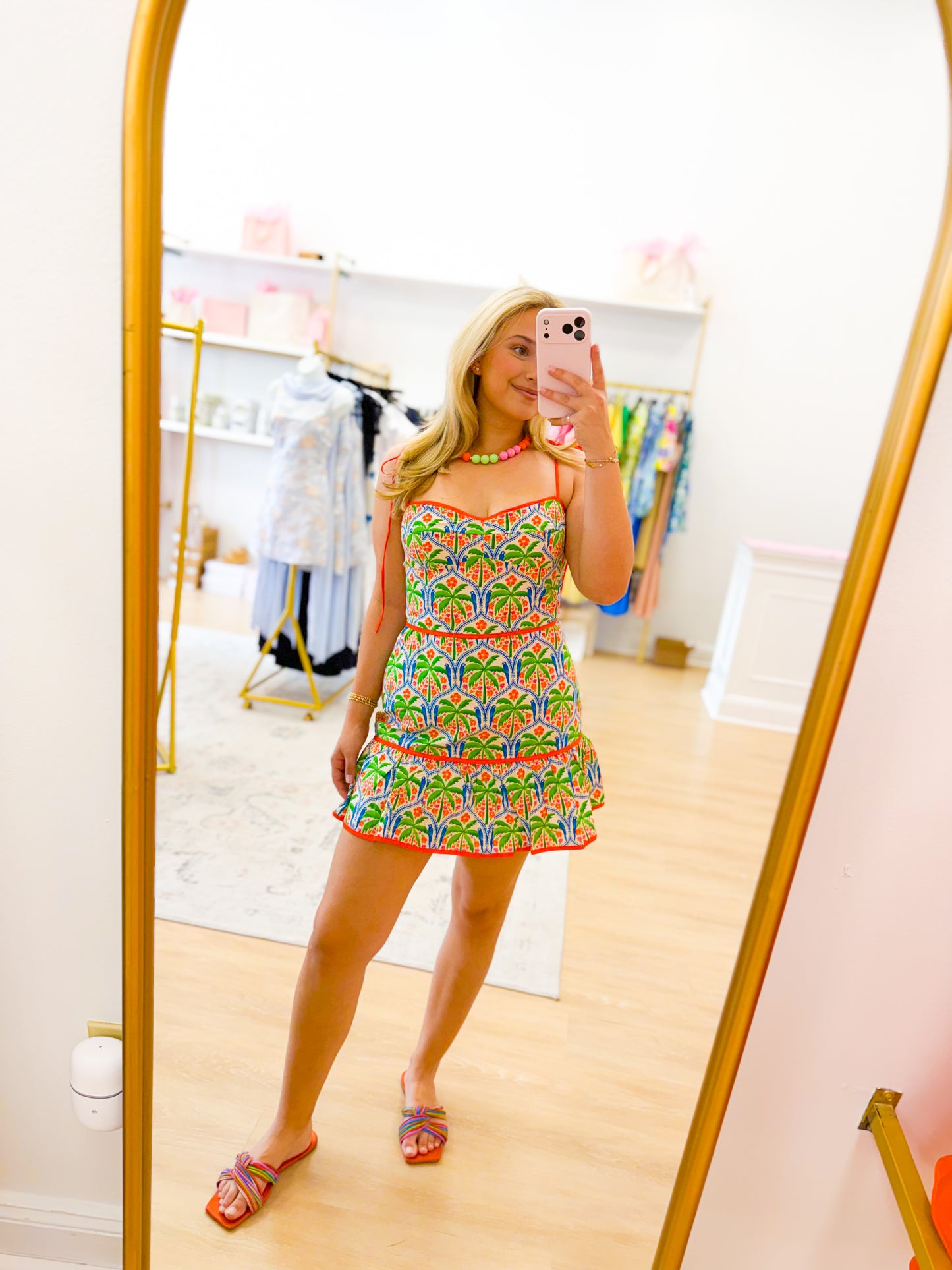 Palm Paradise Romper
