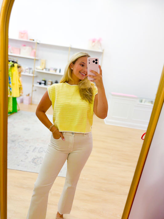Weekend Sunshine Top