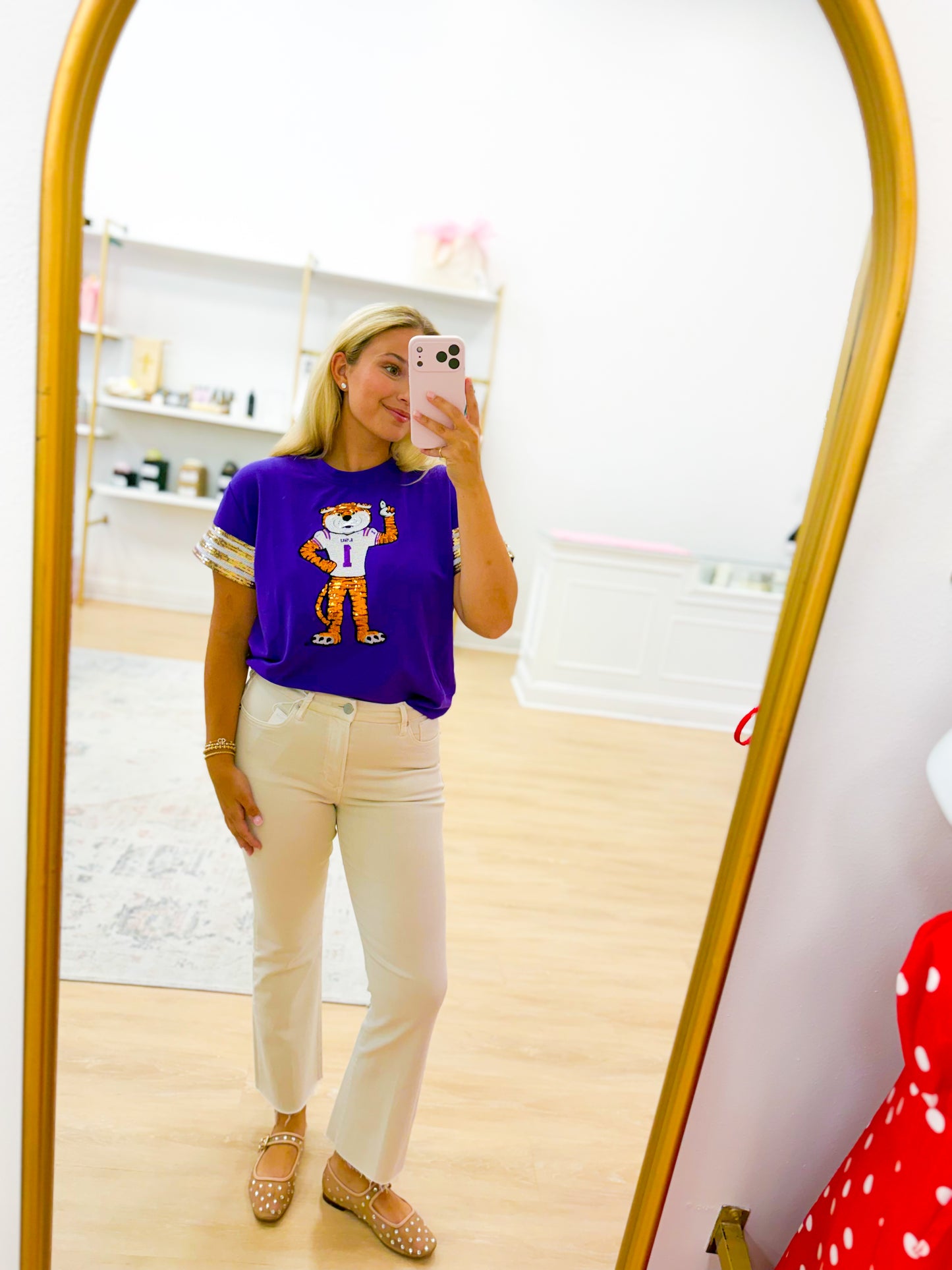 Tiger Sparkle Top