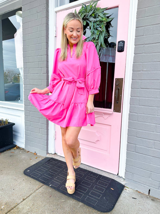 Mimi Dress- Pink