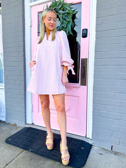 Bella Dress- Pink