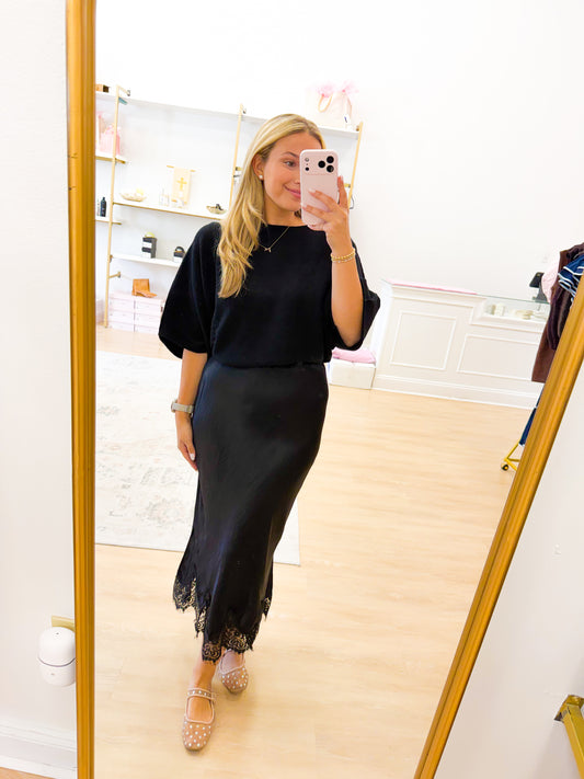 Sutton Top- Black