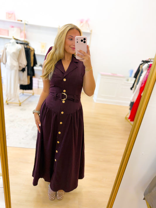 Merlot Midi Dress