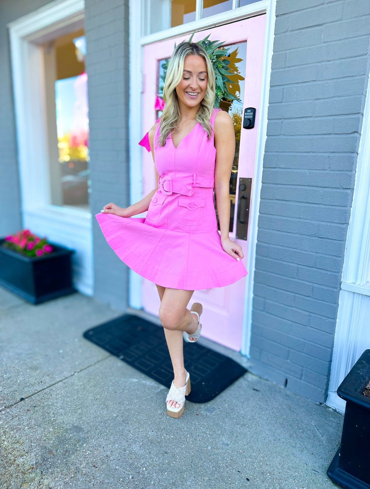 Quinn Dress Pink