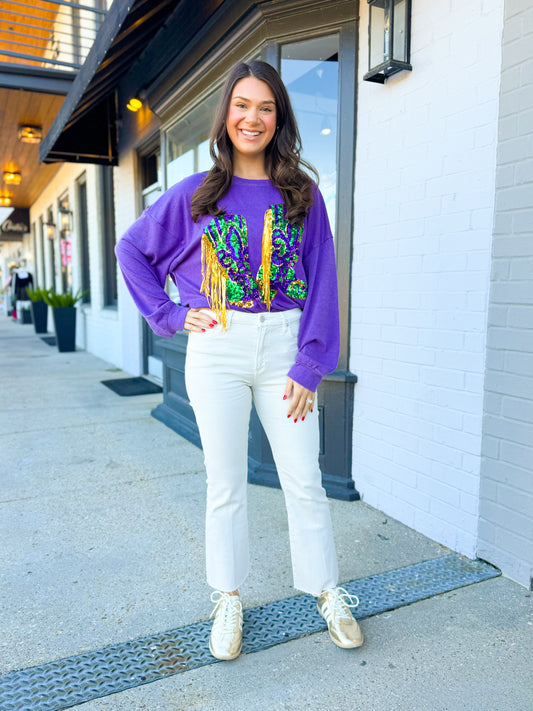 Fringe Boot Pullover