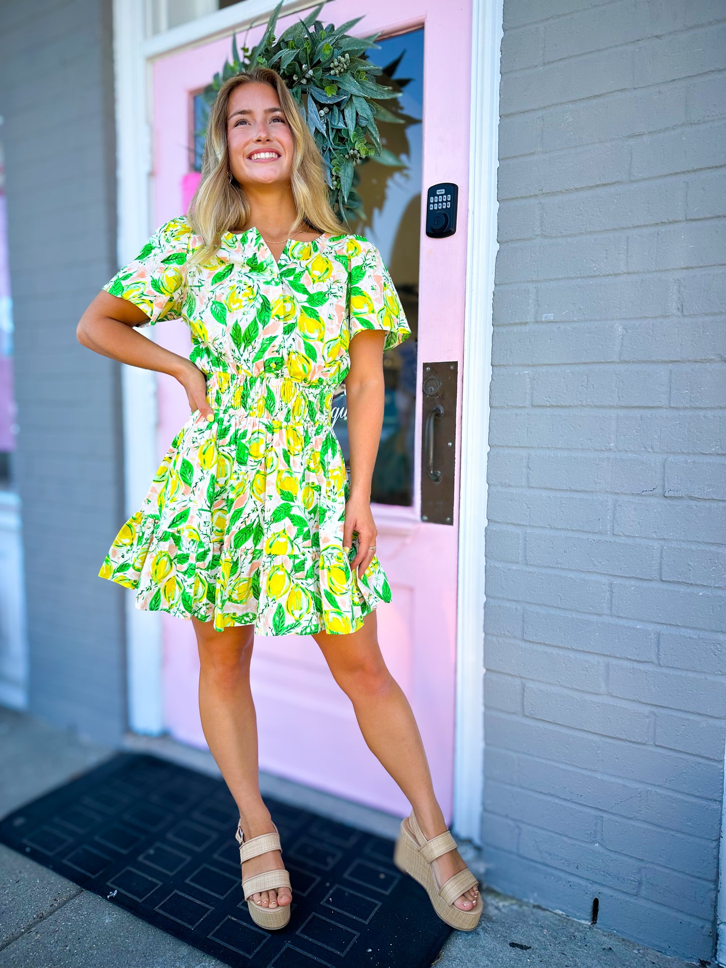 Lemon Bliss Dress