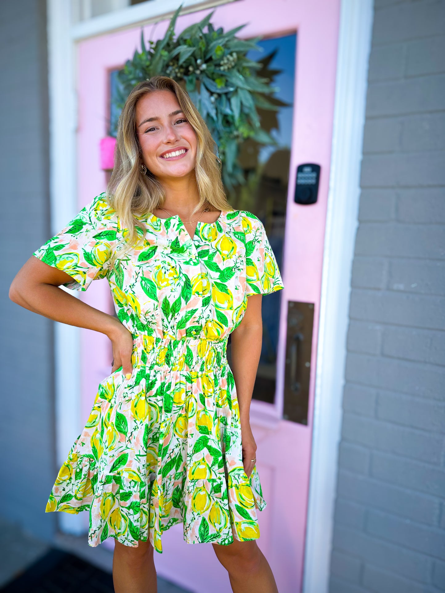 Lemon Bliss Dress