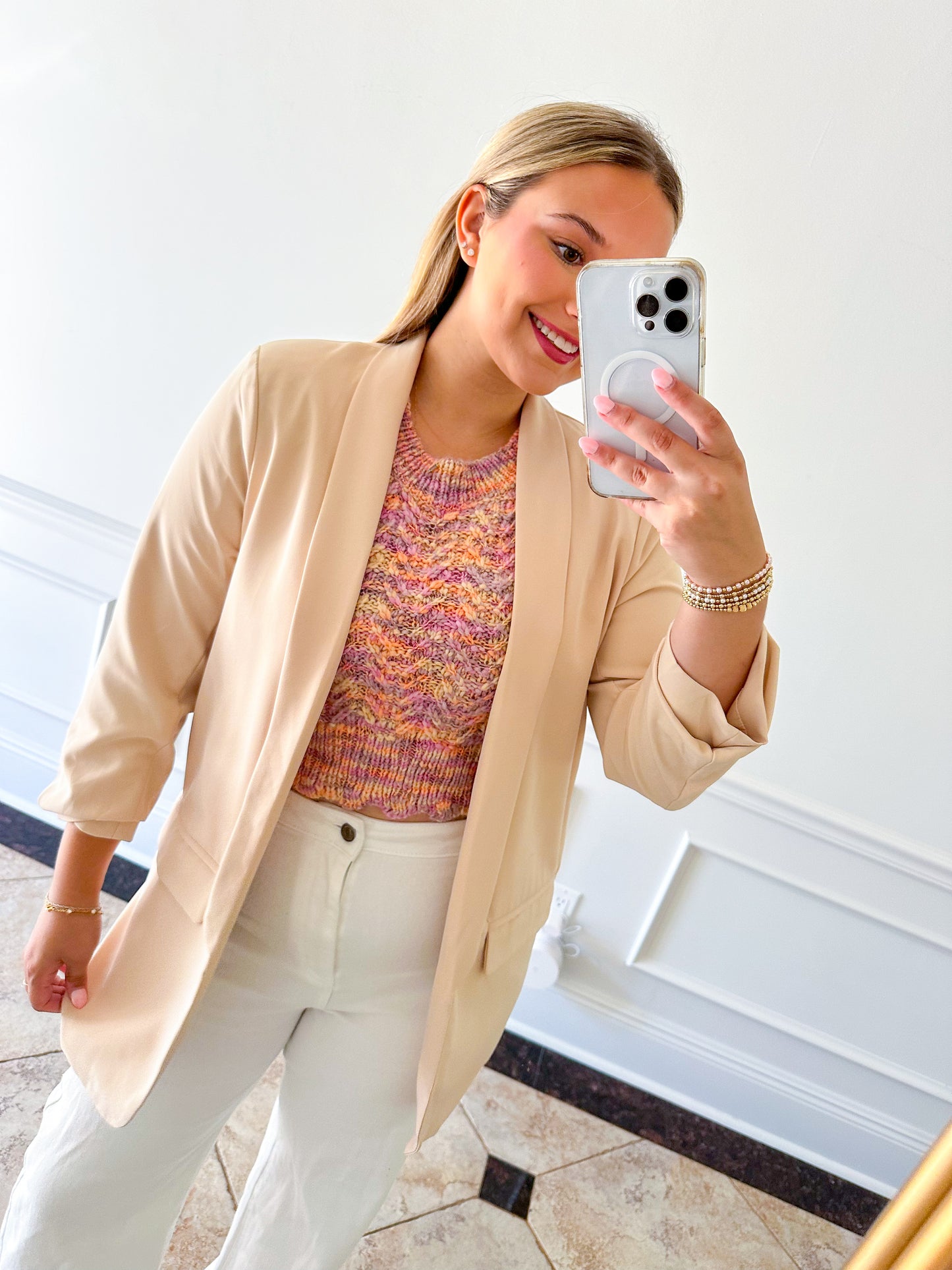 Nude Blazer