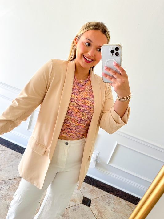 Nude Blazer