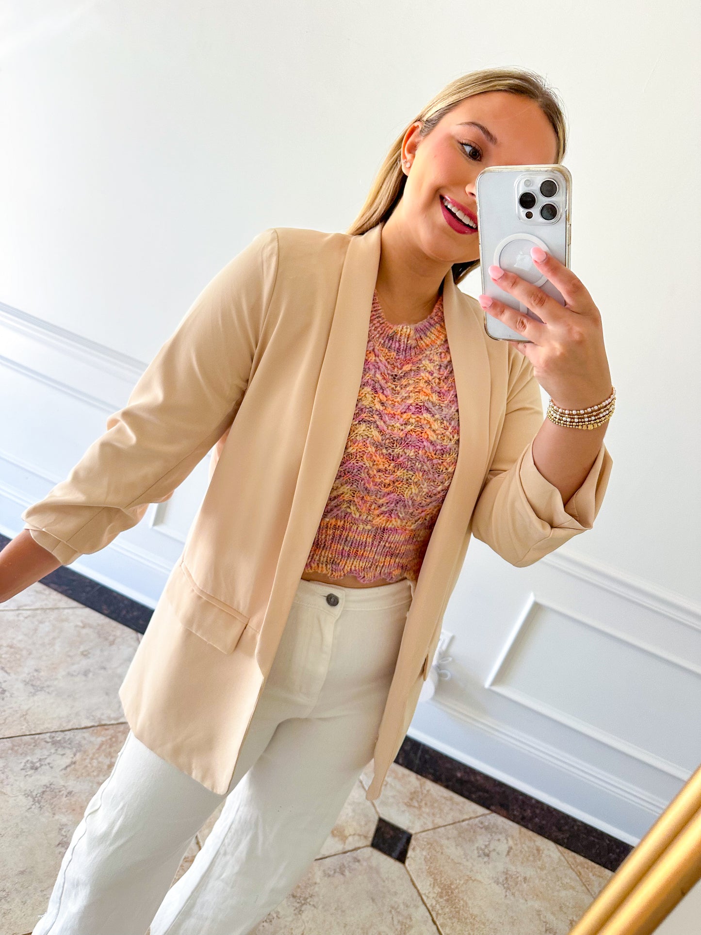 Nude Blazer