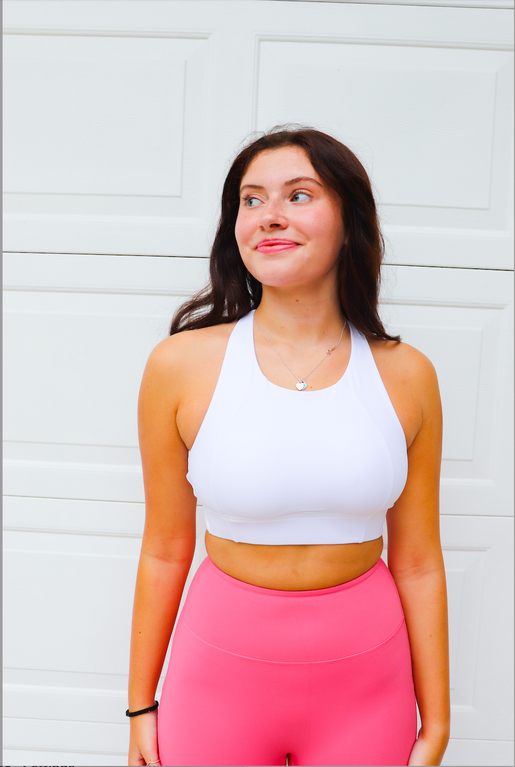Multi Strap Cut Out Sports Bra- Medium Support