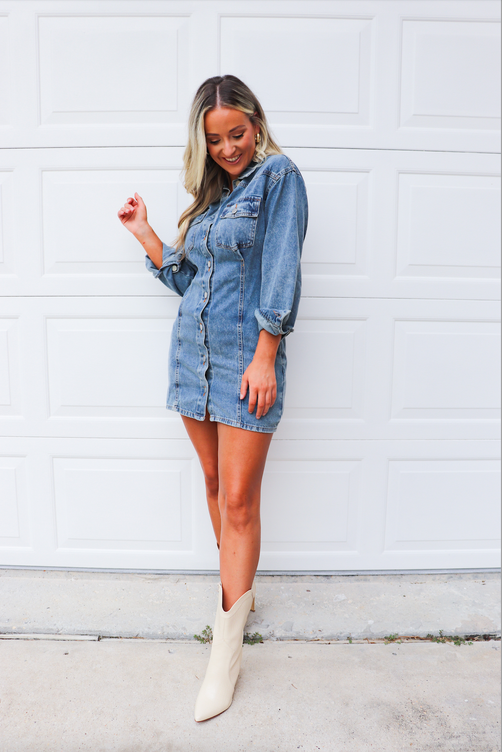 Alix Denim Dress