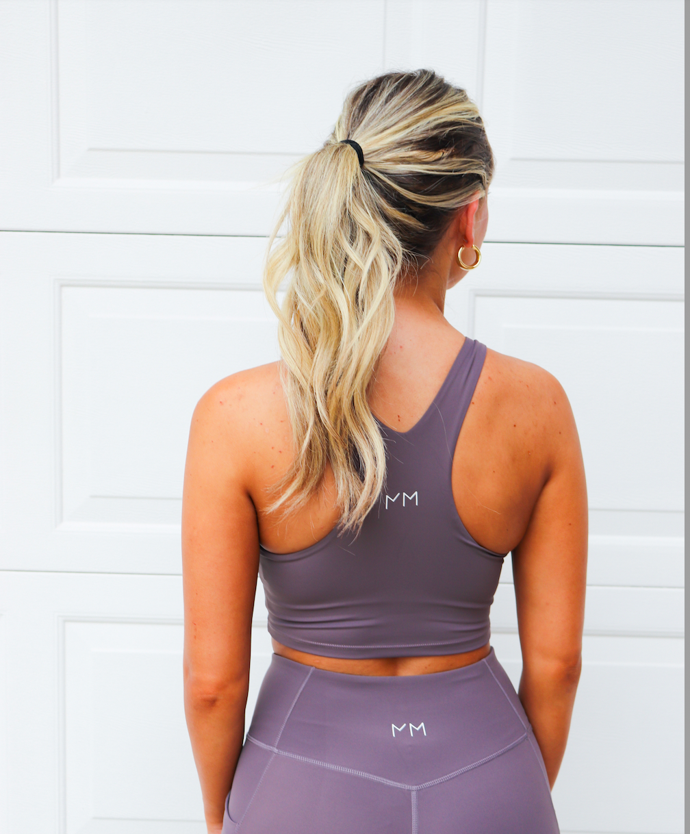 Cross Back Set w/Built in Bra- 3 color options