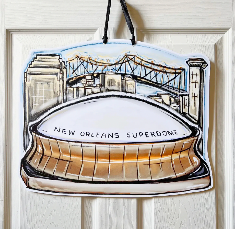 Superdome Door Hanger