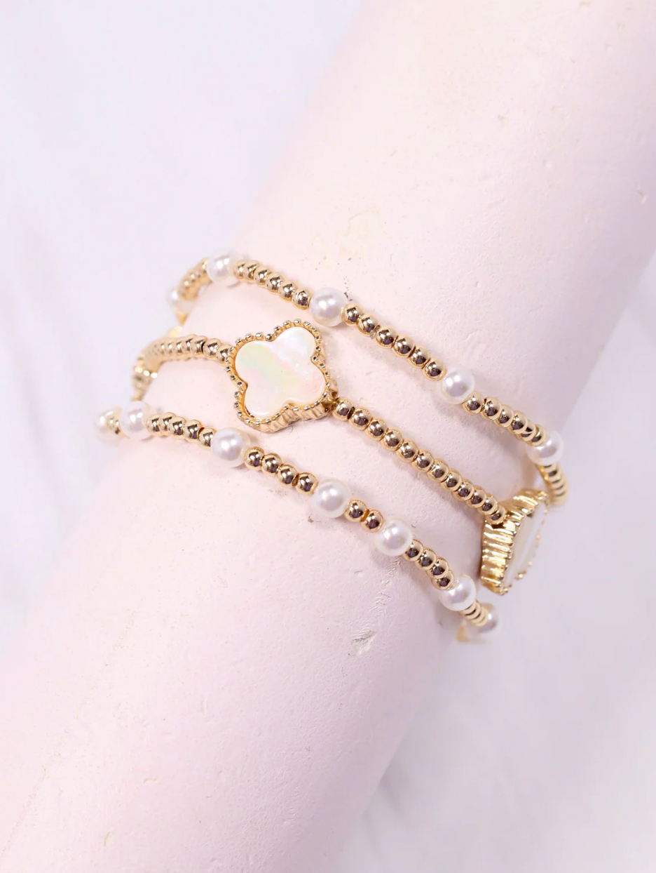 Clover Bracelet Set