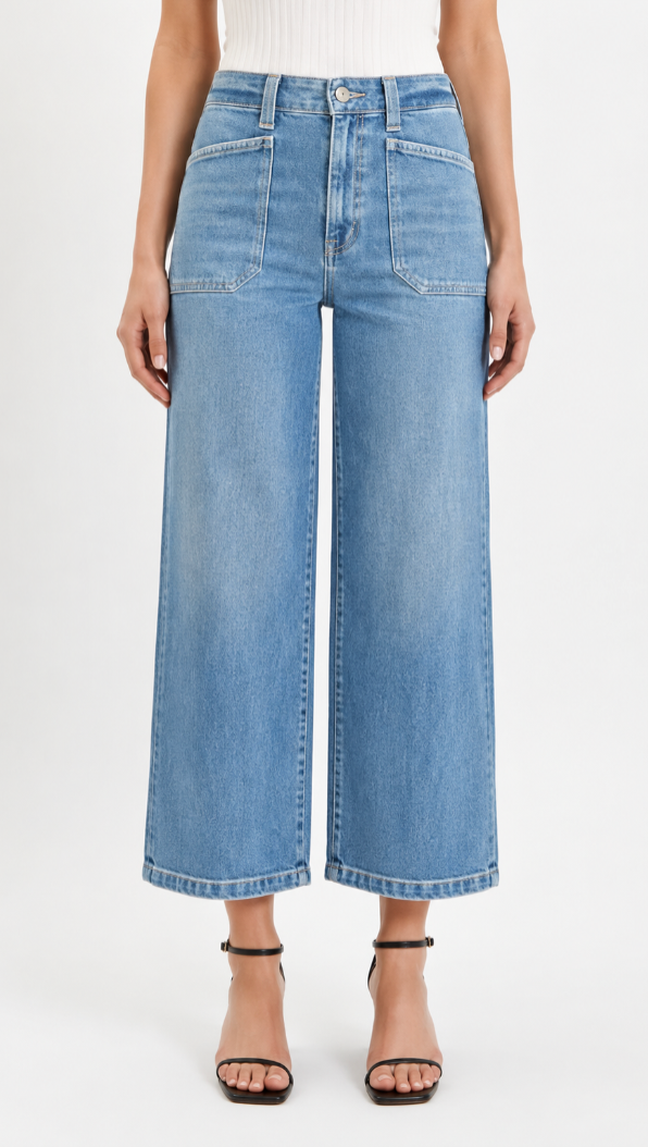 Valley Girl High Rise Patch Pocket