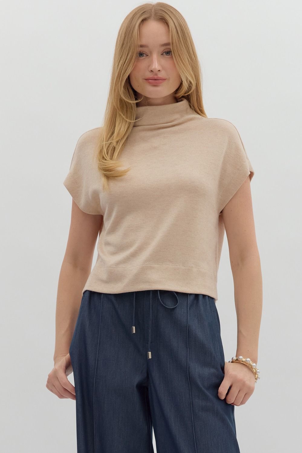 Sophie Top-Oatmeal