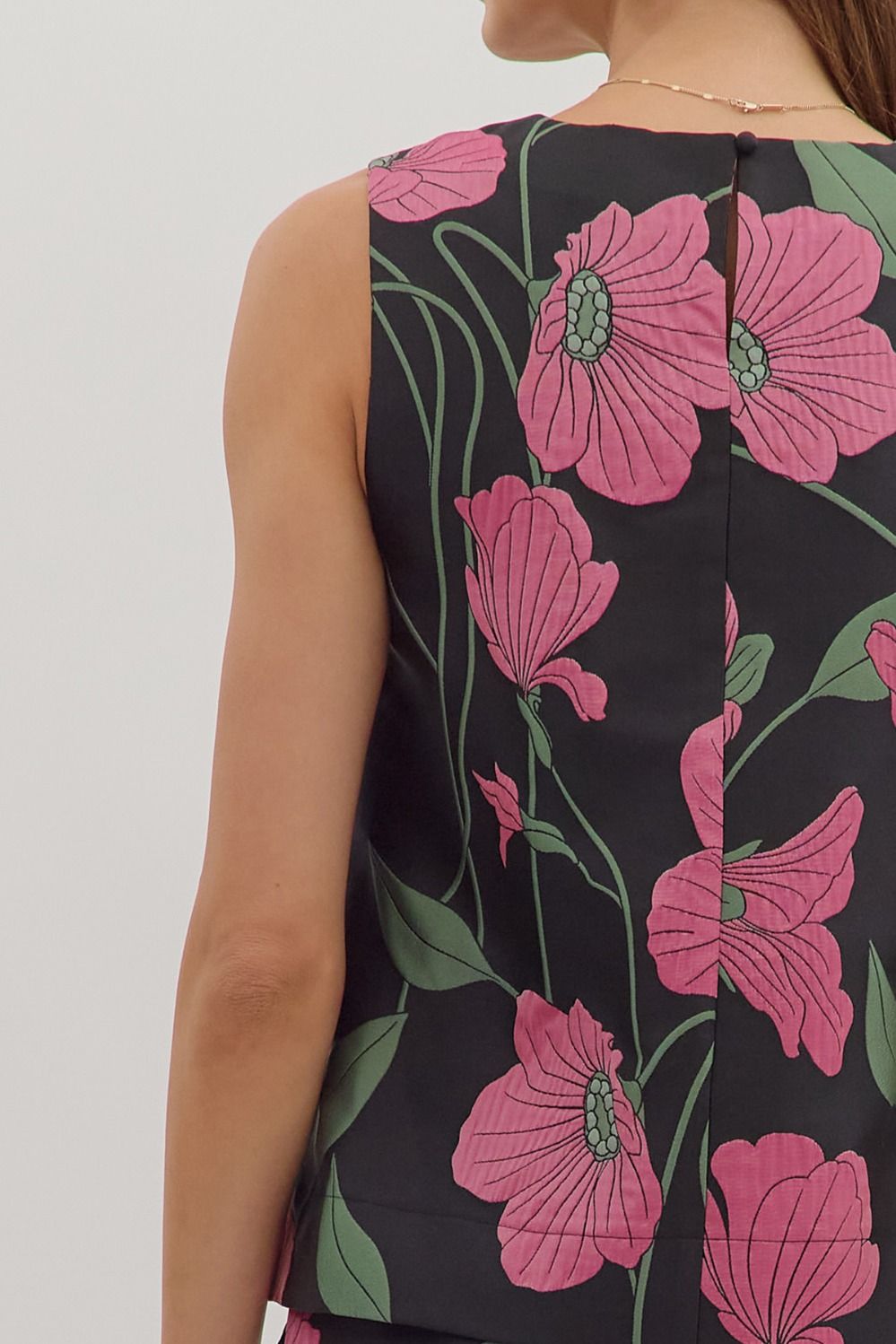 Fuschia Vine Top