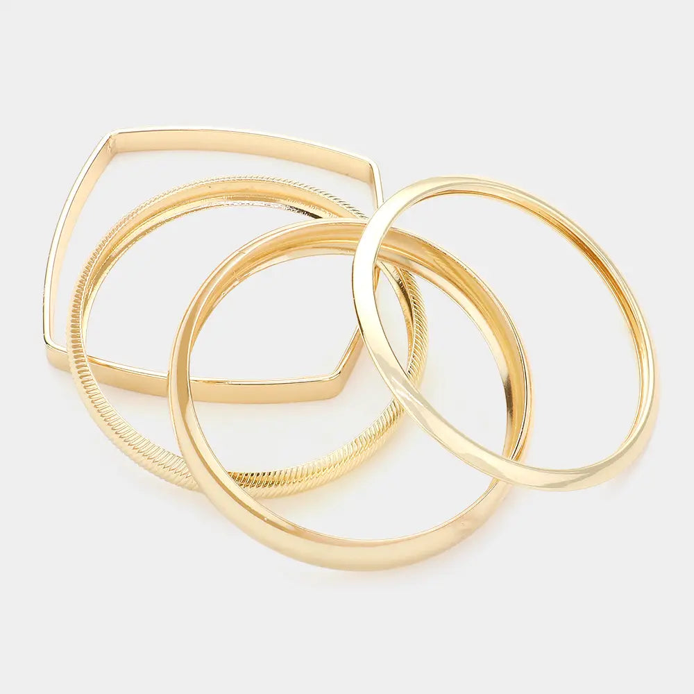 4 Piece Bangle Stack