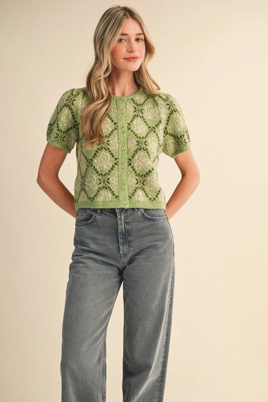 Sage Garden Top