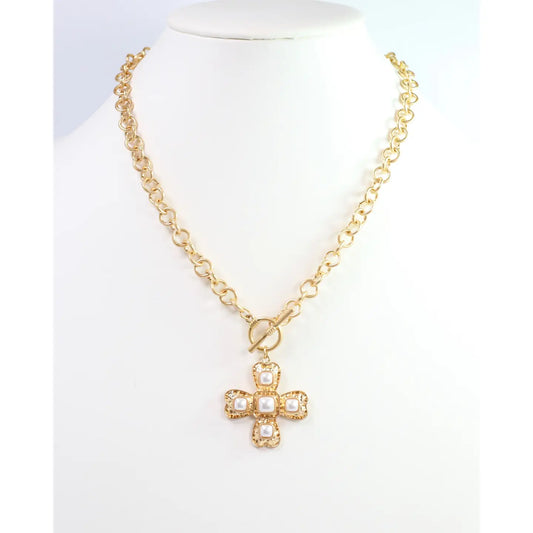 Everly Cross Necklace