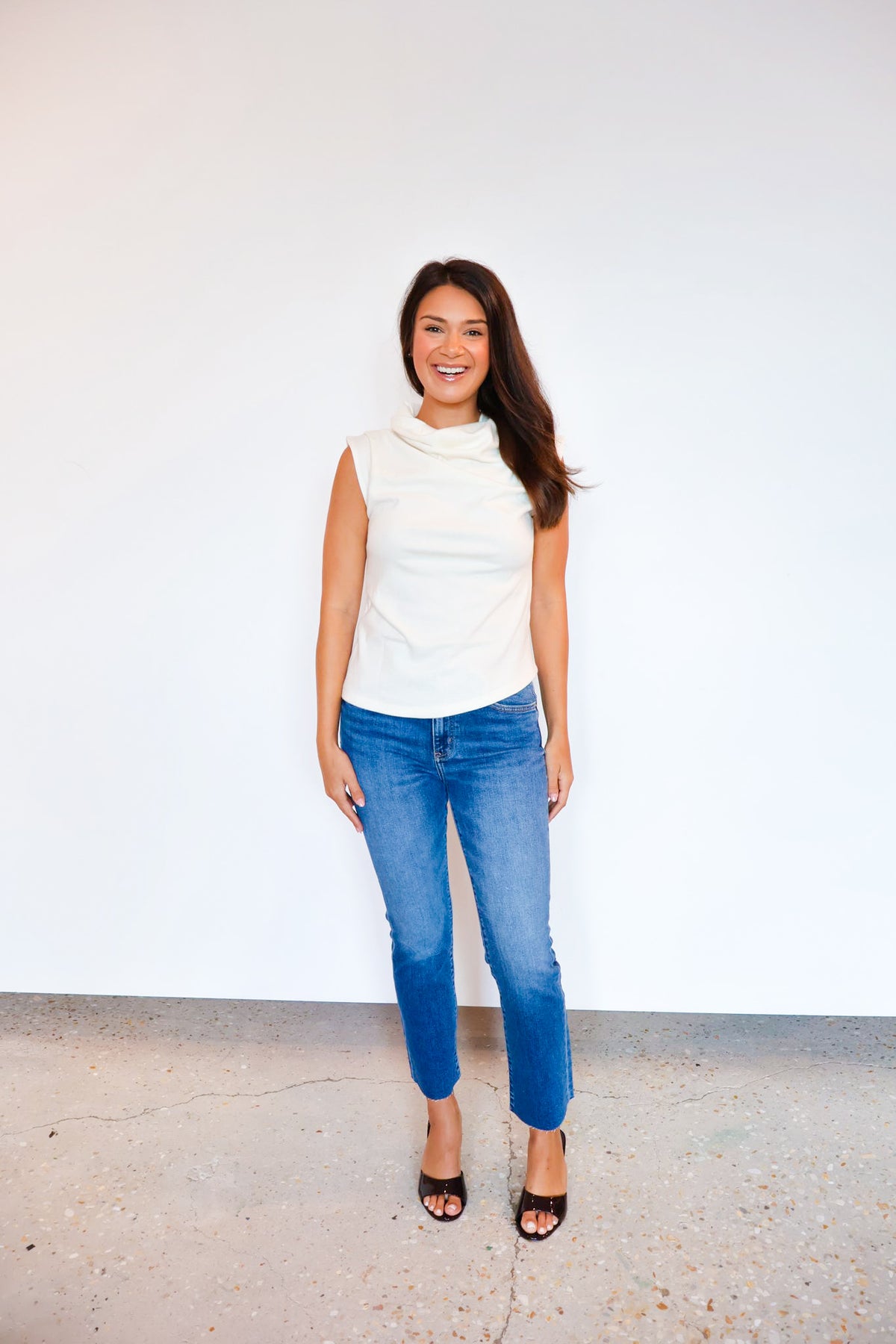 Blair Top- Ivory