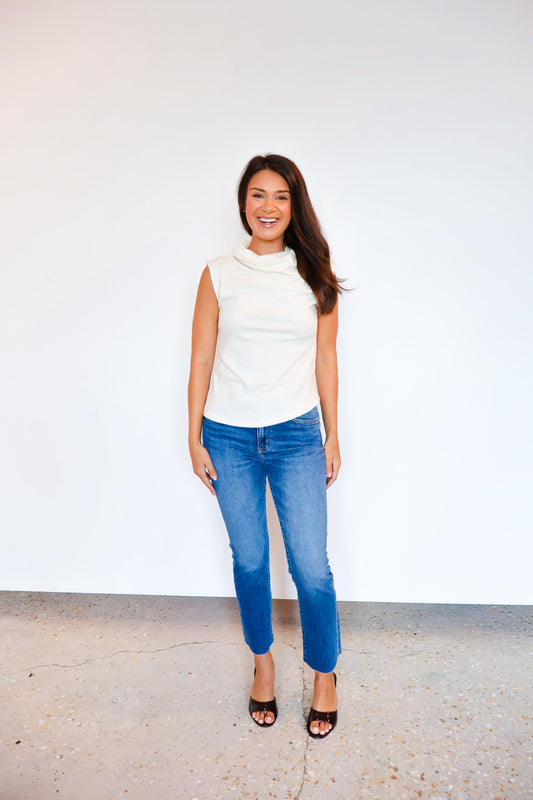 Blair Top- Ivory