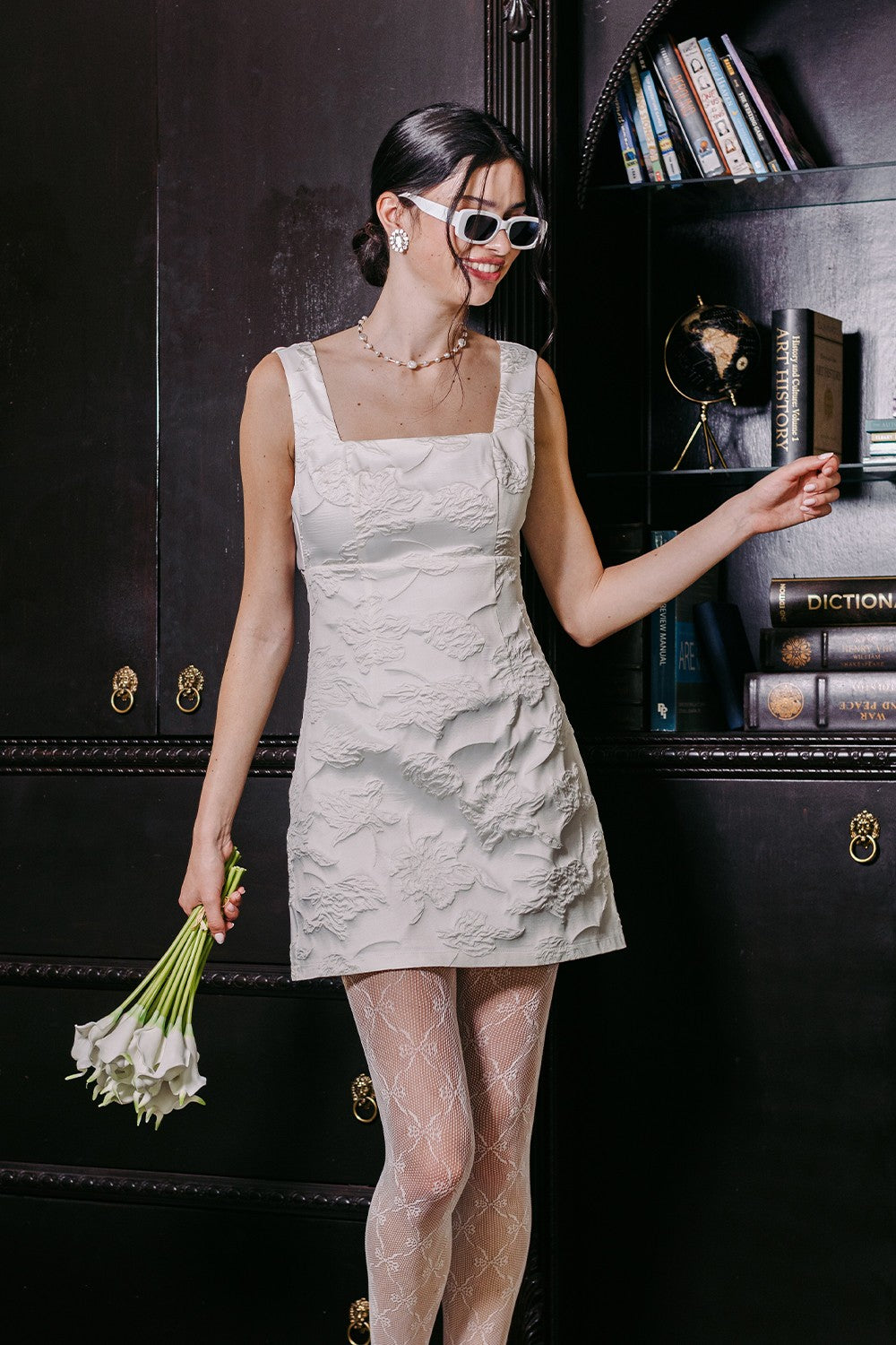 Ivory Bloom Dress
