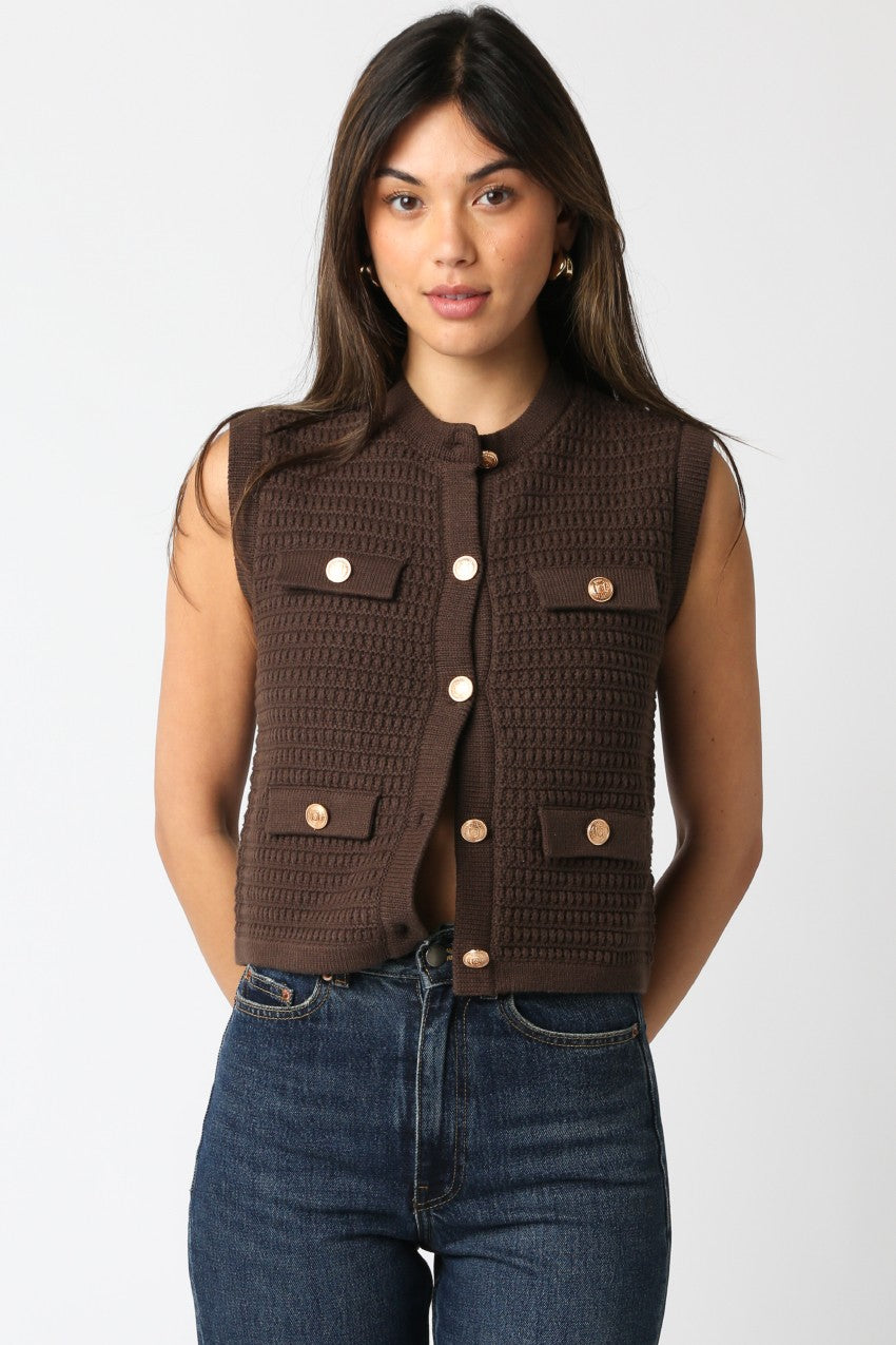 Maple Top- Brown