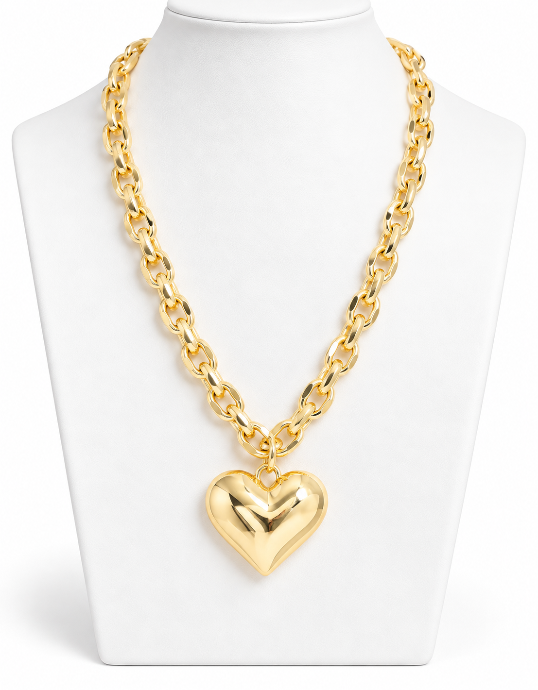 Puffy Heart Necklace