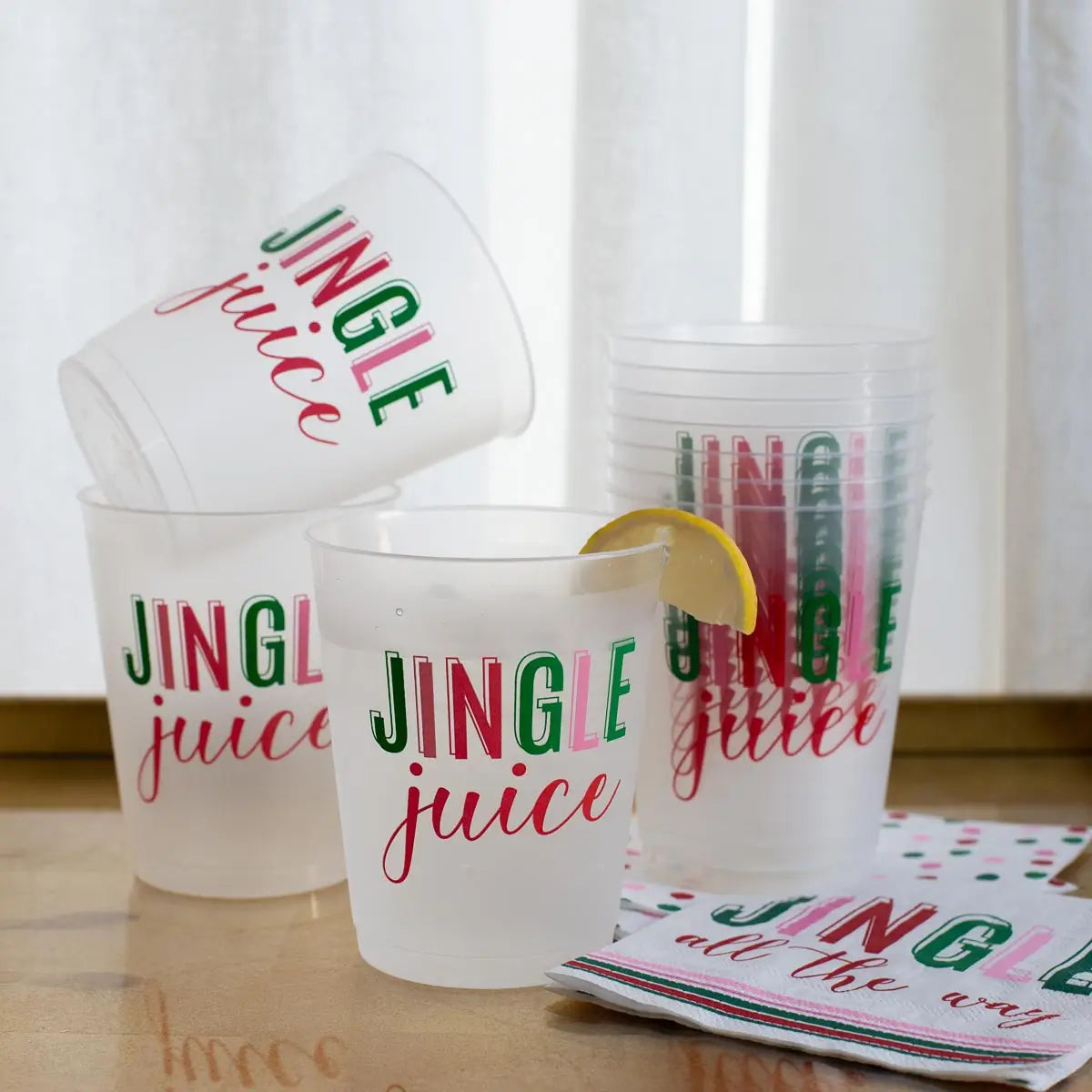 Jingle Juice Cups