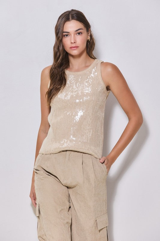 Shimmer Knit Tank