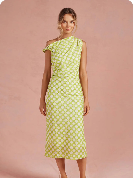 Lime Light Midi Dress