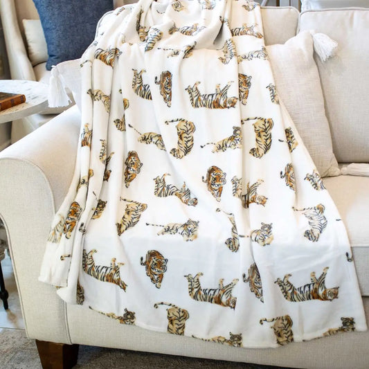 Tiger Throw Blanket