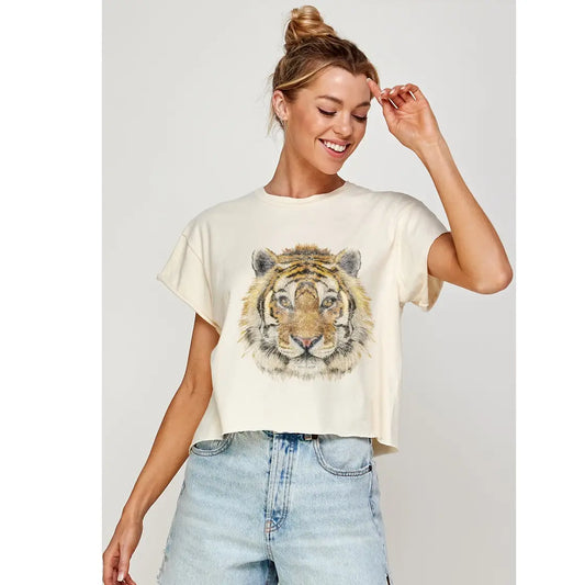 Tiger Face Tee