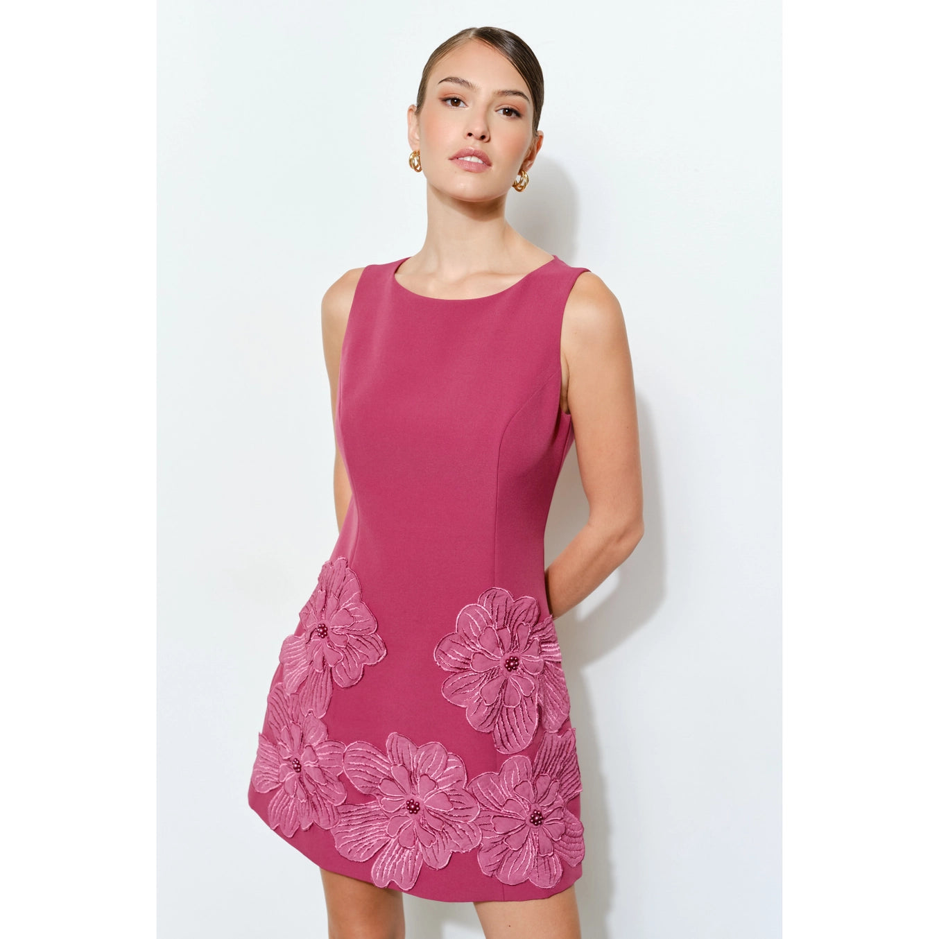 Pink Blossom Mini Dress