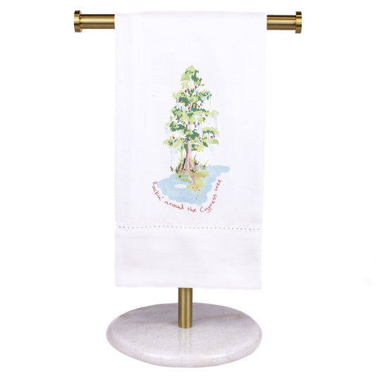 Rockin' Around The Cypress Tree Hand Towel