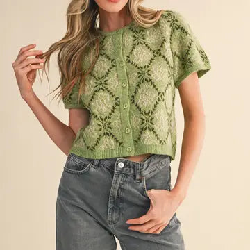 Sage Garden Top