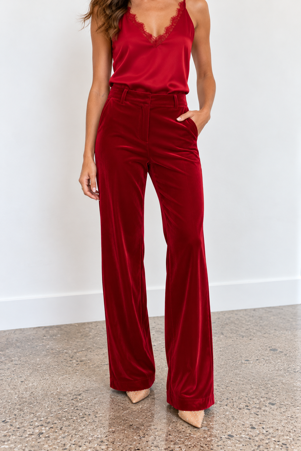 Jolly Pants- Red