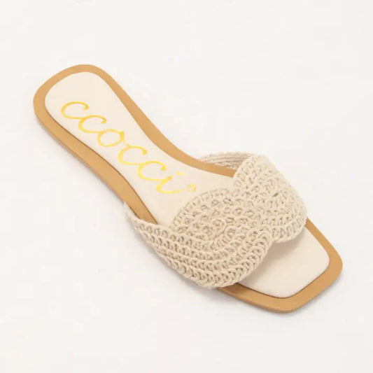 Beachy Crochet Sandal