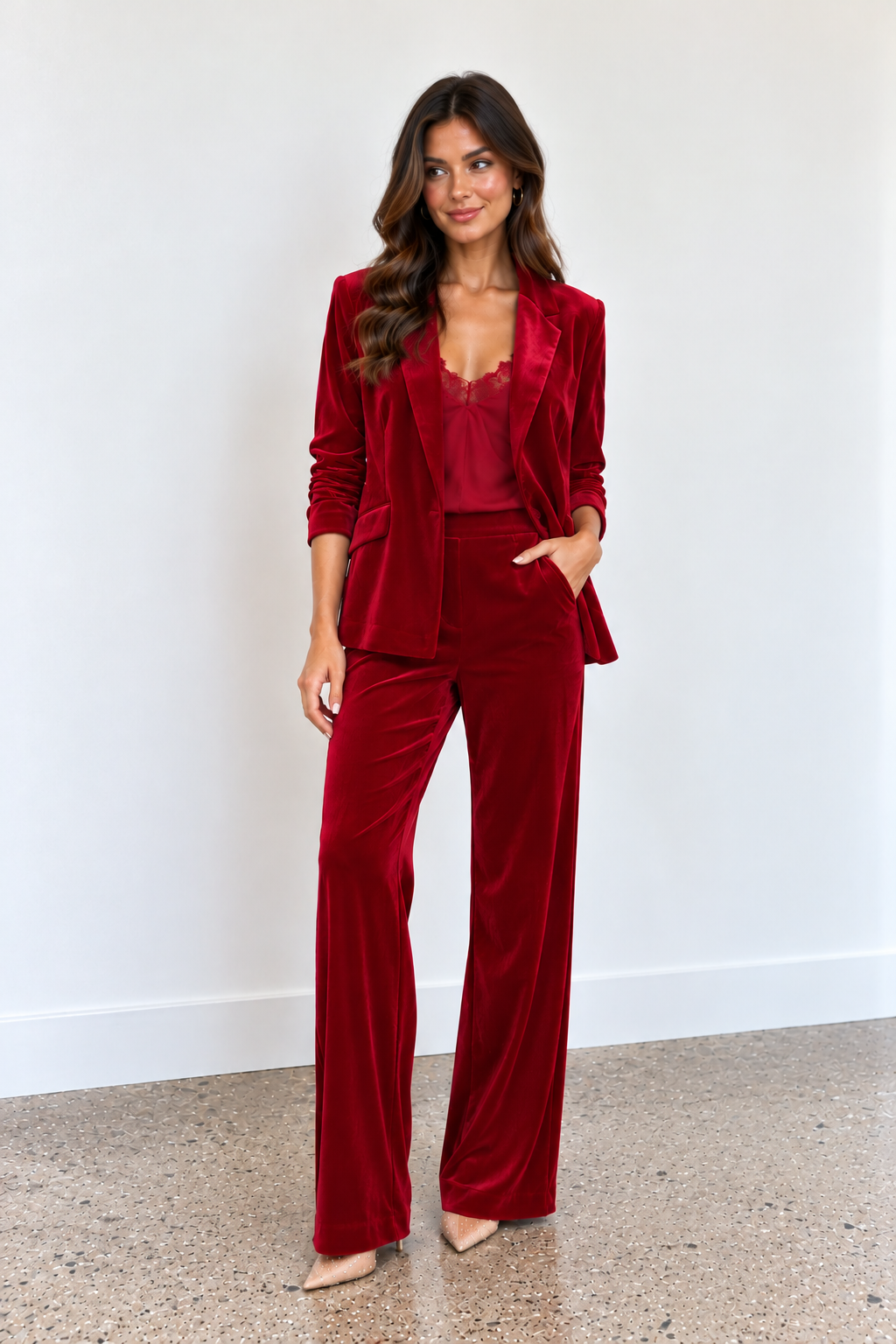 Jolly Blazer- Red