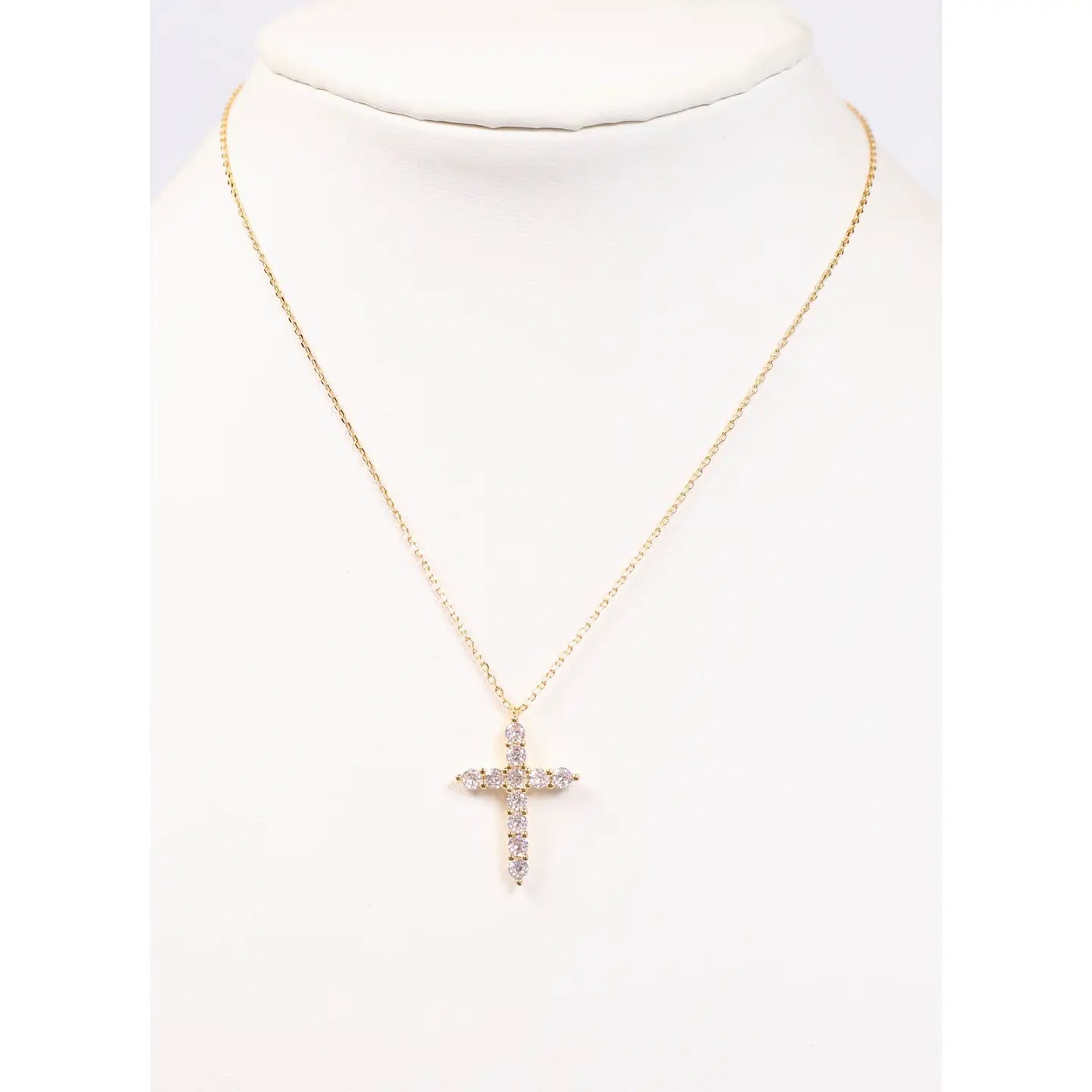Grace Radiance Cross Necklace